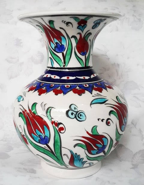 Şık 15 cm geleneksel vazo