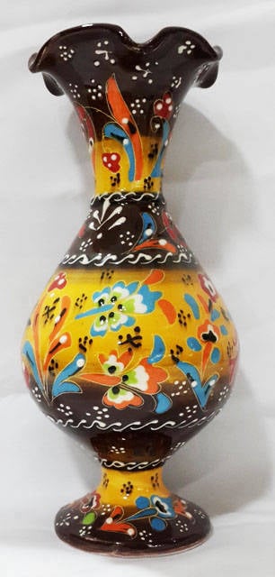El yapımı 20 cm vazo