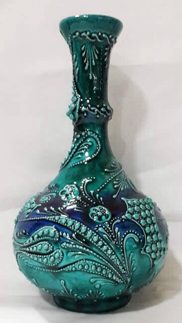 El yapımı 25 cm vazo