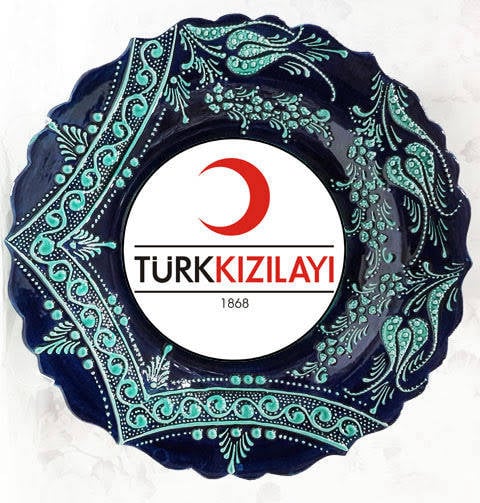 25cm Resim Tabaklar Selçuk Çini