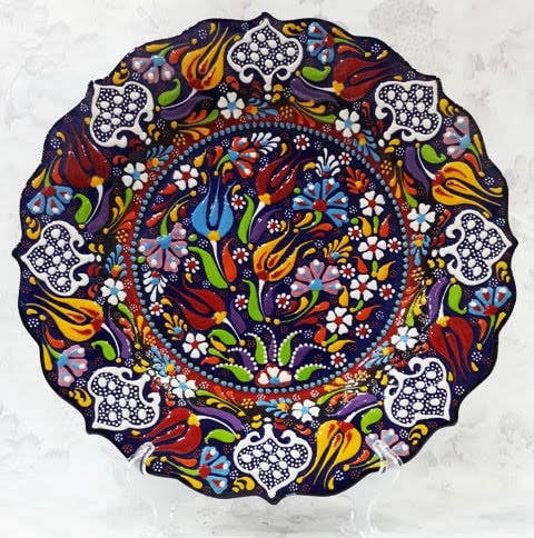 Büyük 30 cm çini tabak